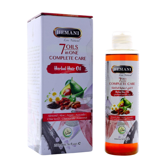 Herbal Hair Oil- 7 Oils in 1 - Hemani 200ml