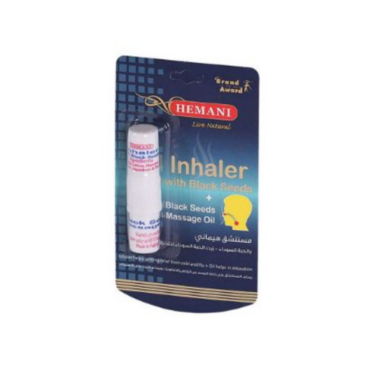 Inhaler with Massage oil with Black Seed - Hemani